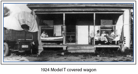 1924 Model T covered wagon